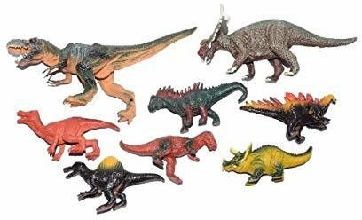 sanchi creation RedHoney Play Dinosaur Realistic Figure - Set of 8 Pieces Plastic Dinosaur Figures for Boys & Girls | Learning & Educational-picture-27