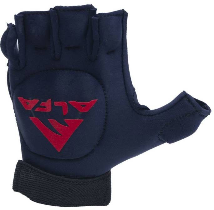 Lycra Cut Finger Left Hockey Player Gloves Hockey Gloves
