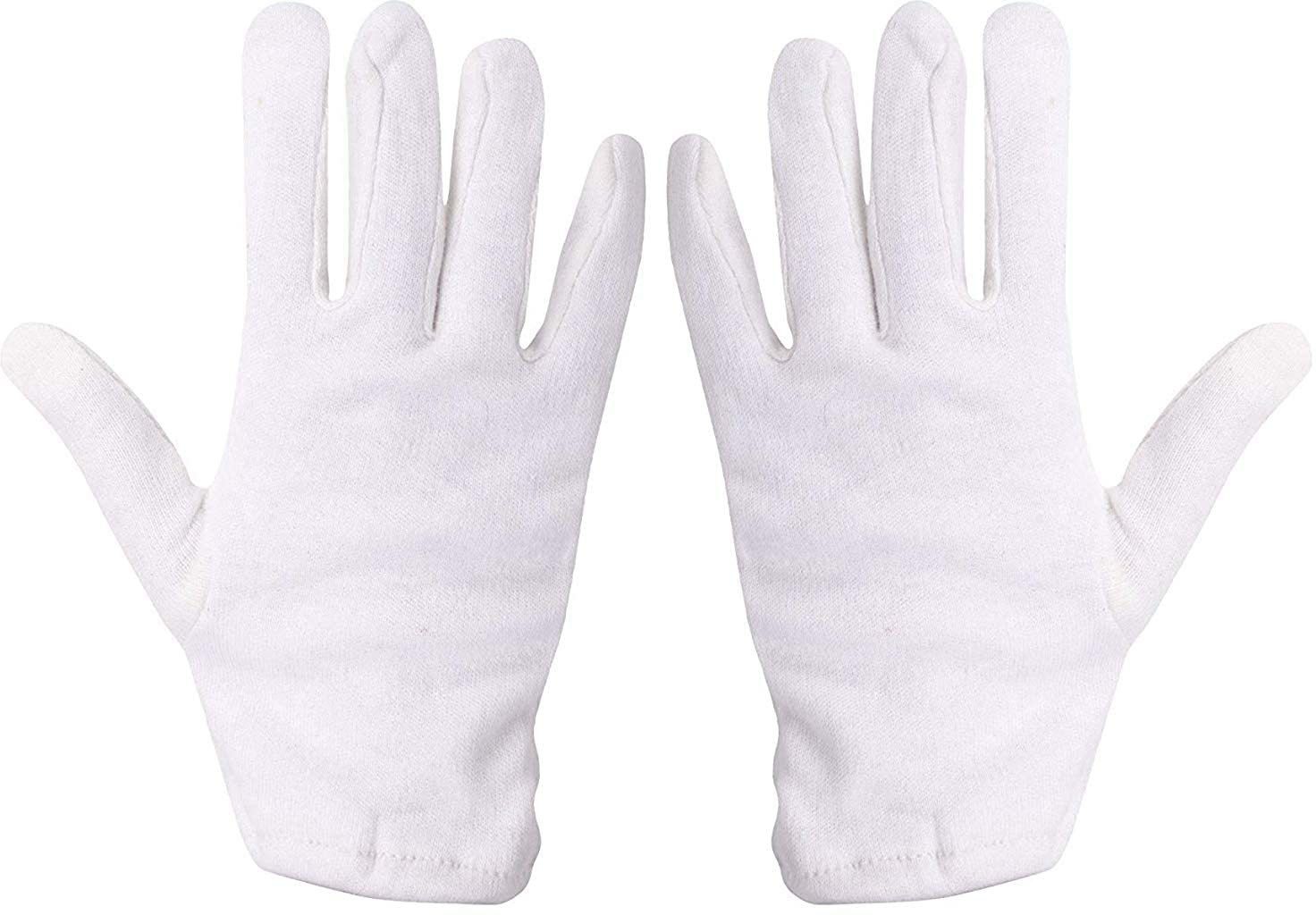 Women's Cotton Hand Summer Gloves for Protection From Sun Burn/Heat Inner Gloves
