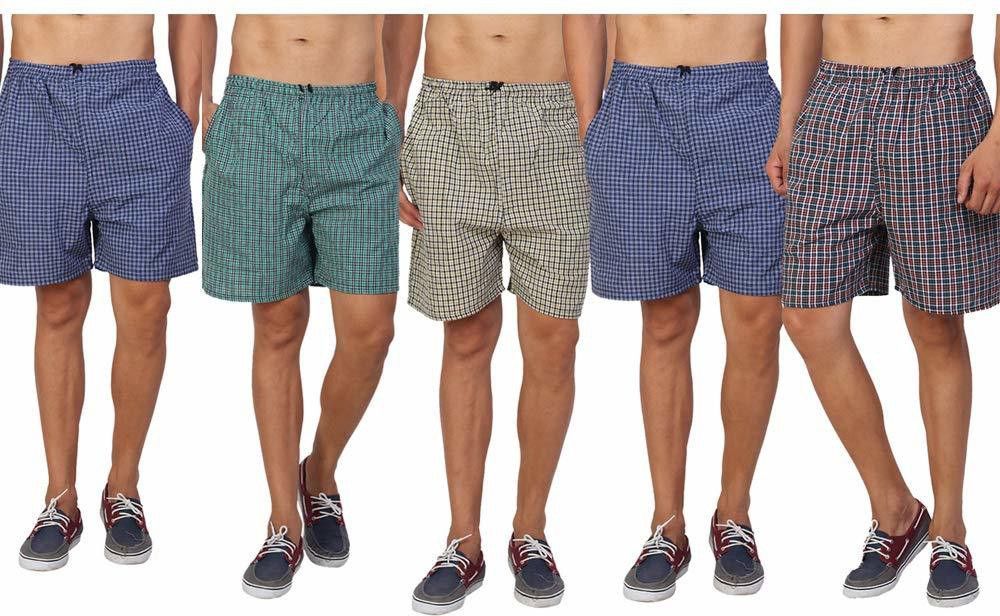 hengary Pack of 5 Checkered Men Boxer-picture-13