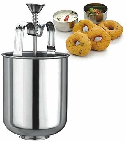 MENDU VADA MAKER 100 % STAINLESS STEEL (MADE IN INDIA) Vada Maker