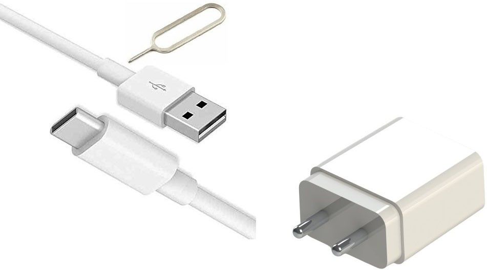 Wall Charger Accessory Combo for Vivo S1 pro Vivo V17, Vivo V17 pro, Vivo Y50, 18 Watt Fast Charger Original Adapter Like Wall Charger Cable, Mobile Power Adapter, Fast Charger, Android Smartphone Charger, Battery Charger, High Speed Travel Charger With 1 Meter TYPE- C USB Cable Data Cable & Sim Key-image-3