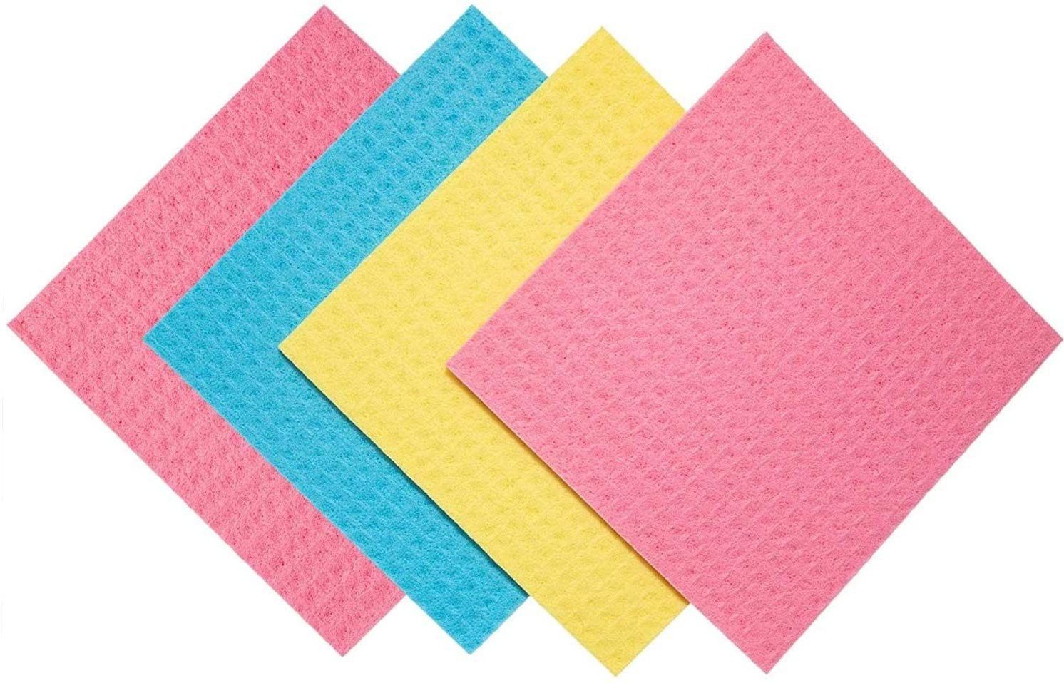 poksi Superior quality kitchen Cleaning Cloth, Wipe Wet and Dry Sponge Cleaning Cloth-picture-48