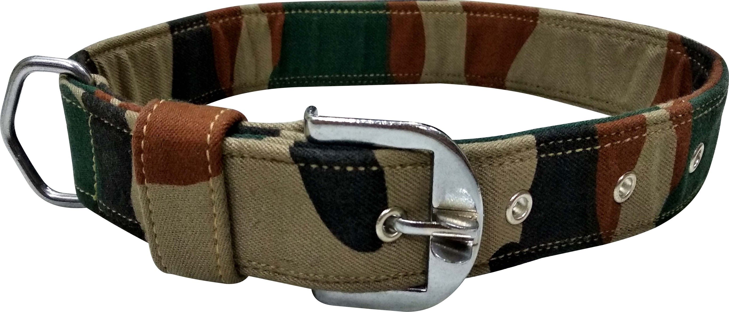 body building Premium Quality Nylon 3D Military Printed 1.5 inch Dog Collar, Dog Belt Neck Size 51cm to 62cm Specially for Big Dogs, Dog Everyday Collar-picture-0