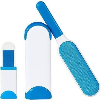 vvg traders Pet Fur and Lint Remover with Self-Cleaning Base Double-Sided Brush Removes Dog and Cat Hair from Clothes and Furniture Curry Comb for Dog & Cat, Cow, Monkey Curry Comb for Dog, Monkey, Ca Basic Comb for Cat, Dog, Horse, Donkey Electronic Comb for Dog, Cat, Donkey, Dog & Cat, Cow-picture-2