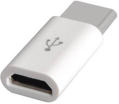 Sharp beak White USB Type C Adapter,Micro USB to USB C Adapter, Data Syncing and Charging Adapter Phone Converter image 1