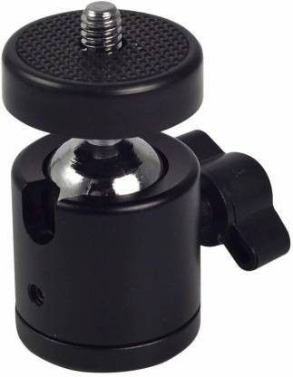 Digiom Swivel Mini Ball Head 1/4" Screw DSLR Camera Tripod Ballhead Stand Support Flash Shoe Adapter-picture-43