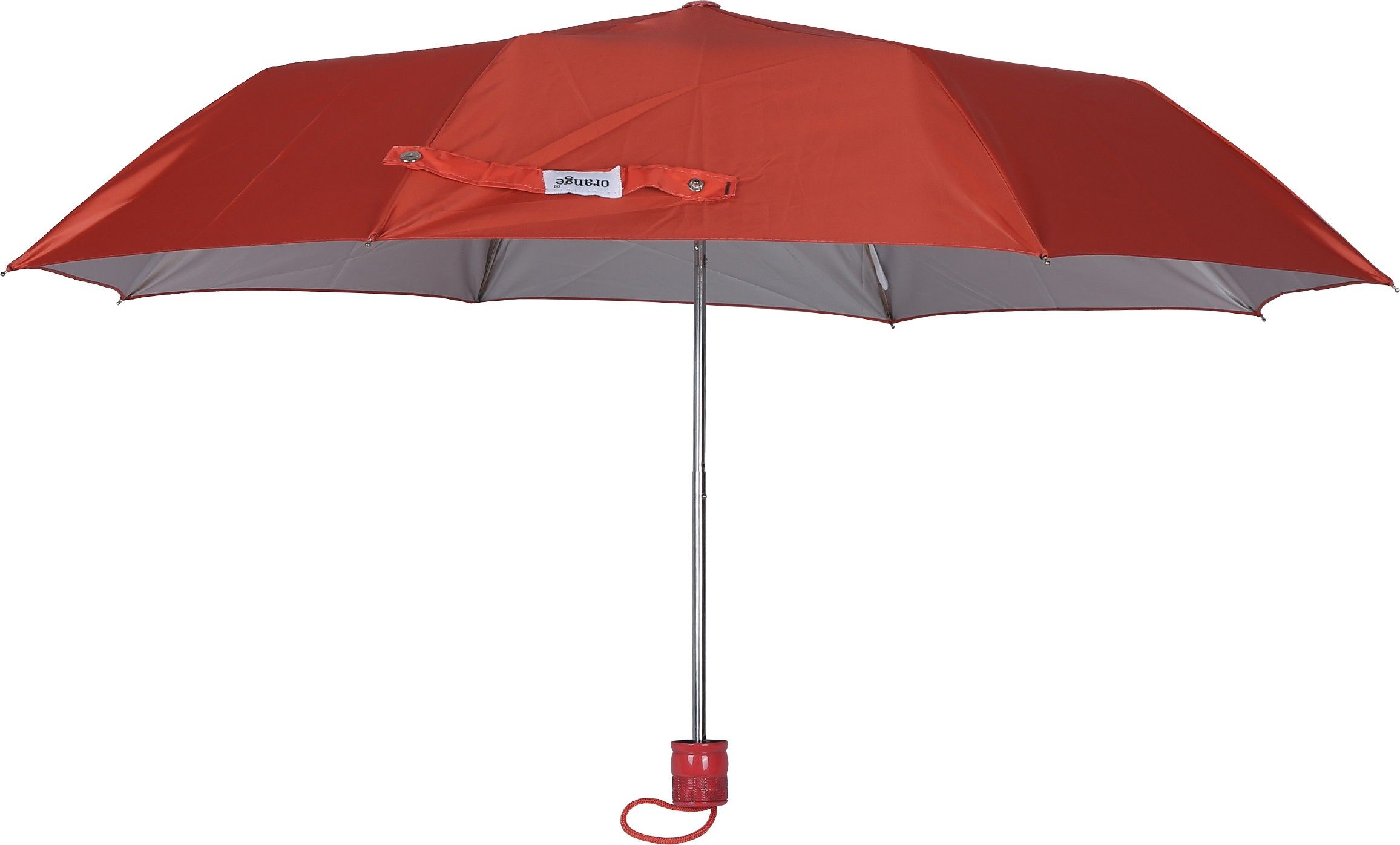 3 Fold MonoUmbrella Tangerine Manual Opening Umbrella-image-28