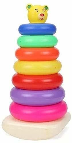 aavkar creation Stacking Colouring Teddy Rings - 7 Rings-picture-16