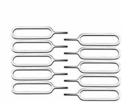 Inndiana SIM Ejector Pin Key Open Tool for Android Like ASUS , Redmi, Samsung, Oppo, Vivo, iPhone 4 4s 5 5s 5c 6 6S Plus for iPad -Pack of 5 Pieces Sim Adapter (Steel) Sim Adapter-picture-29
