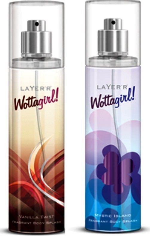 layer'r Wottagirl Combo 2 Vanilla Twist,Mystic Island Body Mist-For Women-picture-24