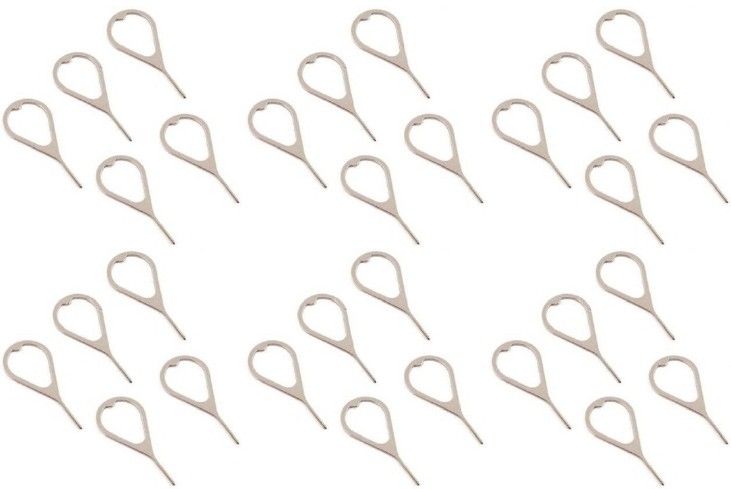 BBS PRO (30 pcs) Mobile Sim Ejector pin Tools Tray Holder Opener (Steel) Sim Adapter-picture-26