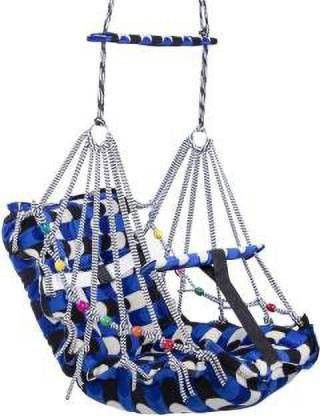 Cotton Hanging Swing Kids Folding & Washable Jula Swings (Multicolor) Swings Swings