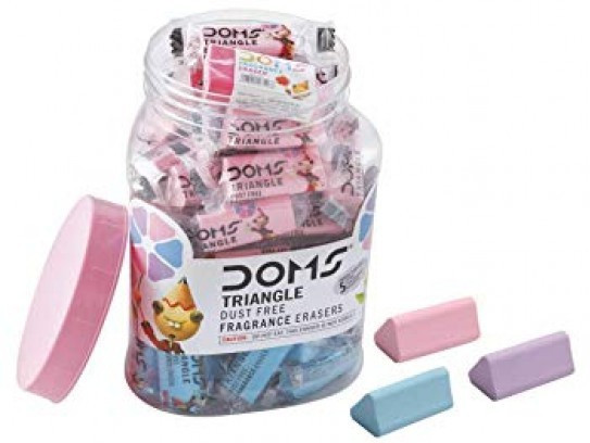 doms Triangular Non-Toxic Eraser Non-Toxic Eraser image 1