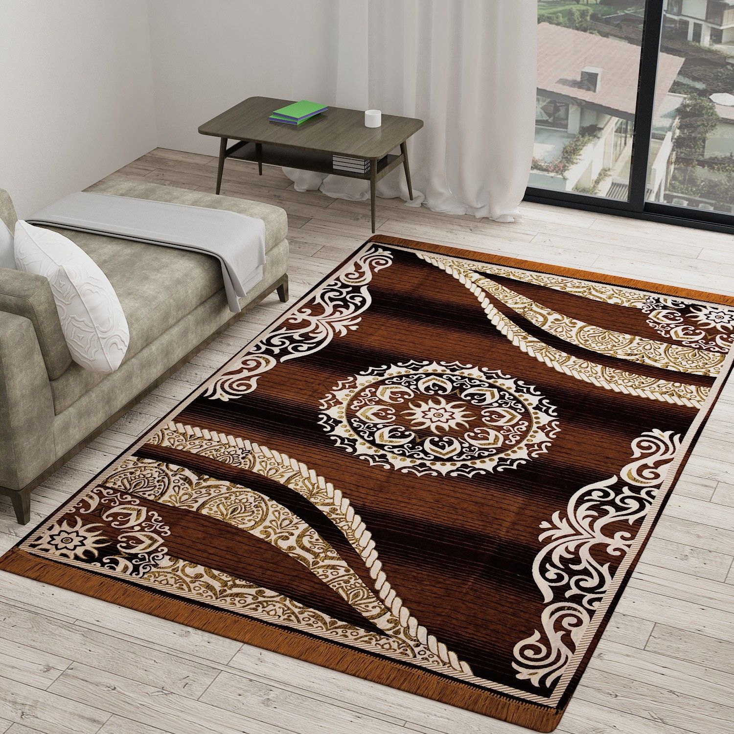 truewallet Brown Velvet Carpet-picture-27
