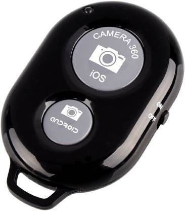 DL ZONE Wireless Bluetooth Shutter Button Selfie Remote Supported Camera and smart phones Remote ControlCamera Remote Control image 1