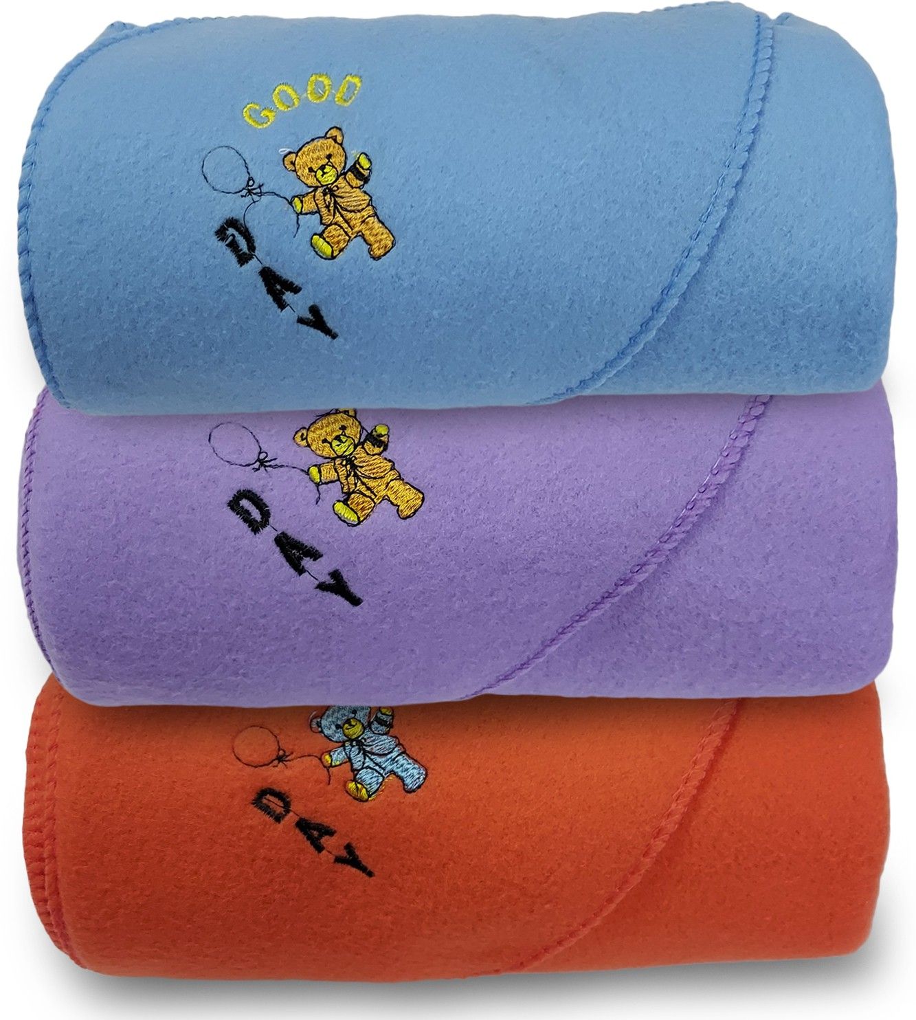 alamodey Solid Crib Hooded Baby Blanket forMild Winter-picture-13