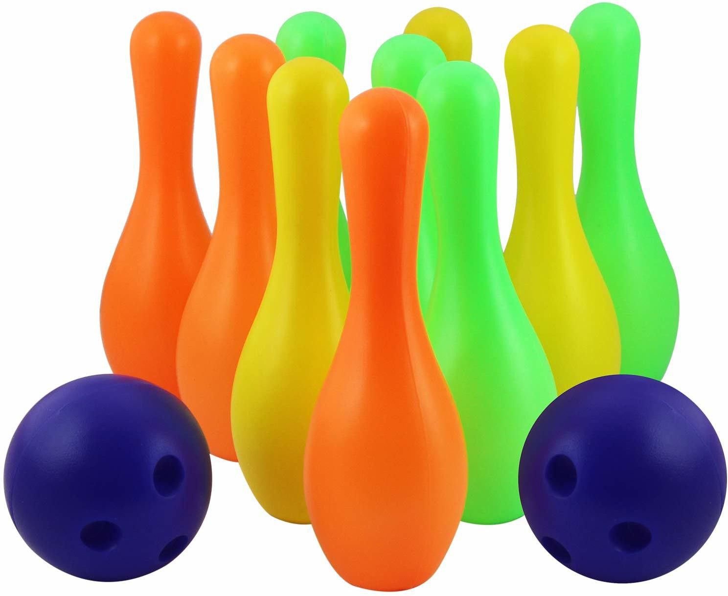 Bowling Set (Medium)6 Pins, Multi Color Sports Bowling Set