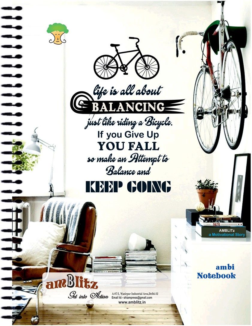 amblitz Cycle A4 Notebook Unruled 400 Pages-picture-14