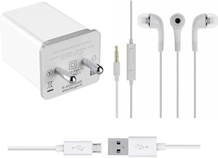 ultrafast Wall Charger Accessory Combo for Oppo F9 F9 Pro F7 F5 F3 F3 Plus A71 A71K A83 A5 A3s A37F F1s / F3/Plus, F5/Youth, F7, A83, A37f, A37, A71, A57 and all smart phone chargers Like Original Charger image 1