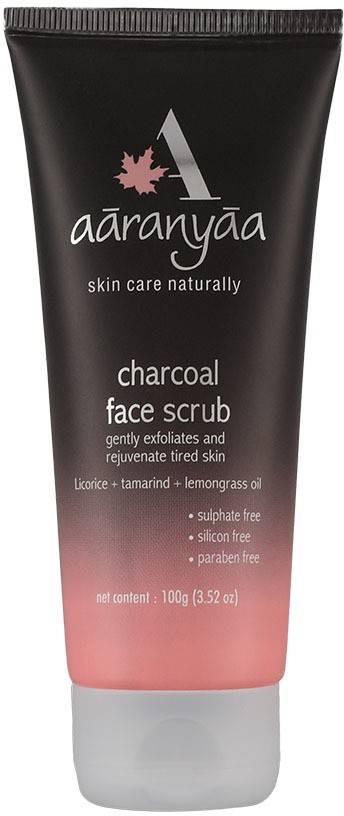 Aaranyaa Charcoal Face Scrub Exfoliate Scrub With Ac