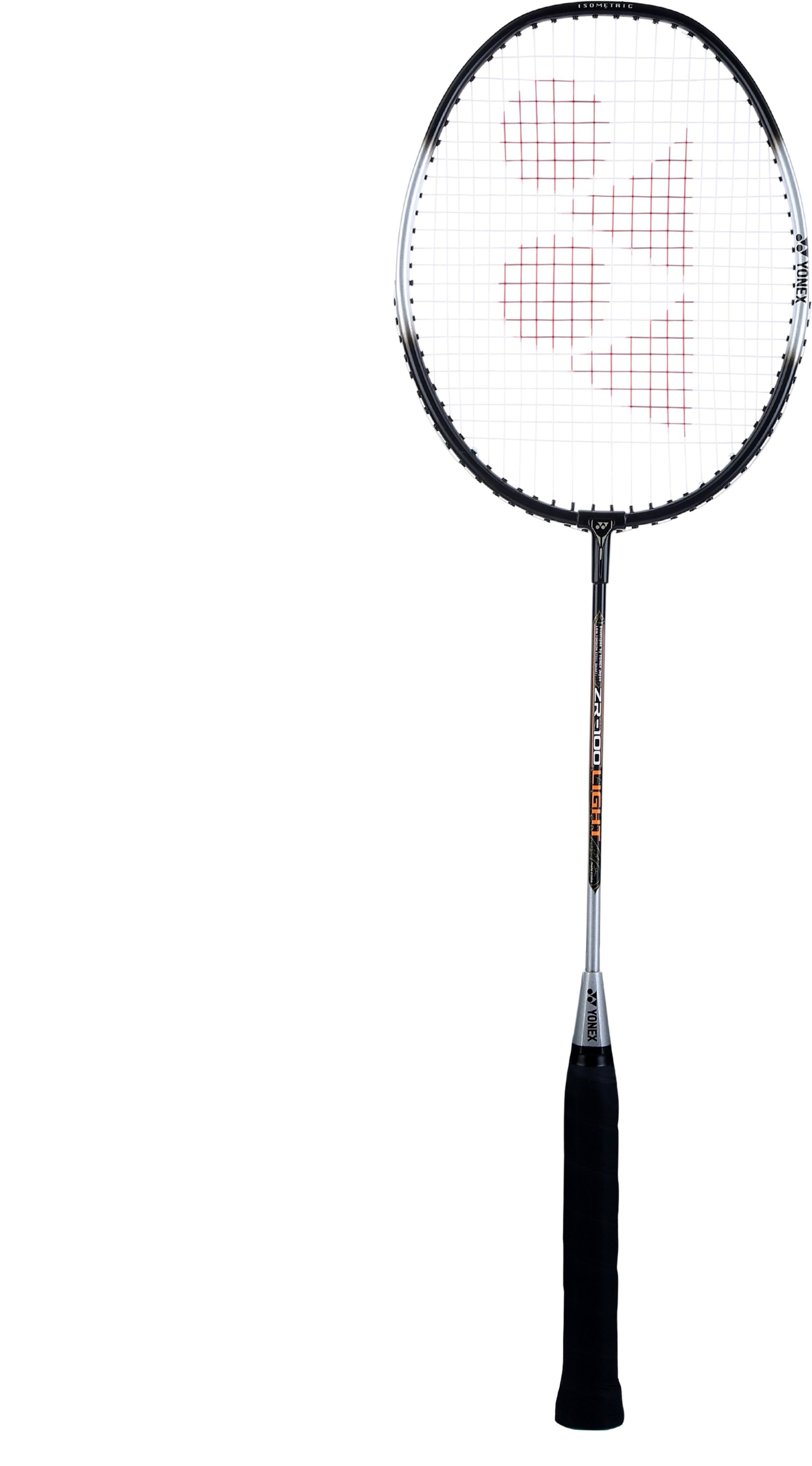 ZR 100 LIGHT Grey Strung Badminton Racquet