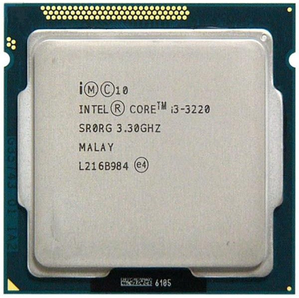 Intel i3 3220 3.3 GHz LGA 1155 Socket 2 Cores Desktop Processor image 1