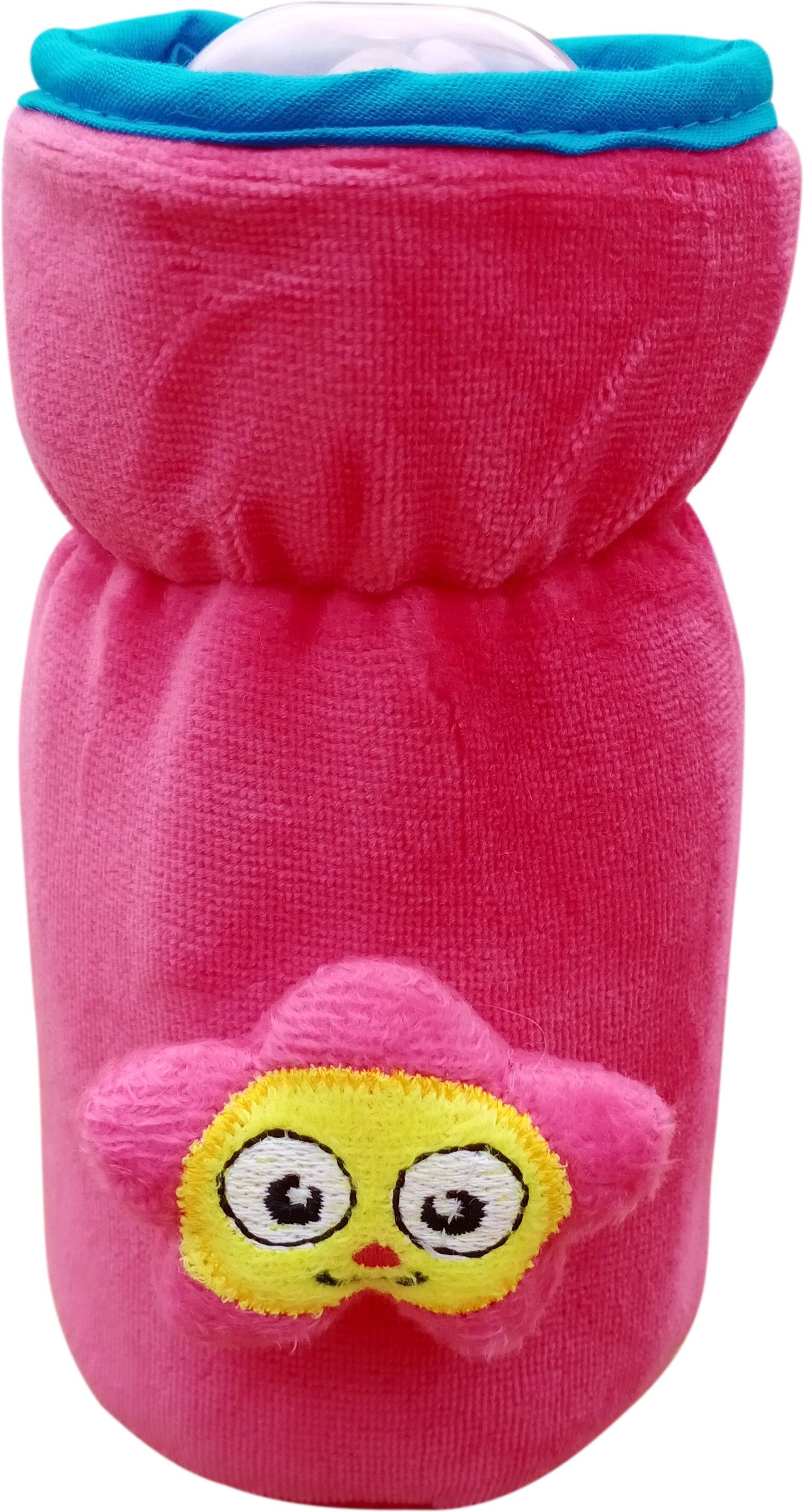 the little lookers Bottle Cover for Feeders Soft Plush Stretchable Baby Feeding Bottle Cover with Easy to Hold Strap | (Pack of 1)-picture-37