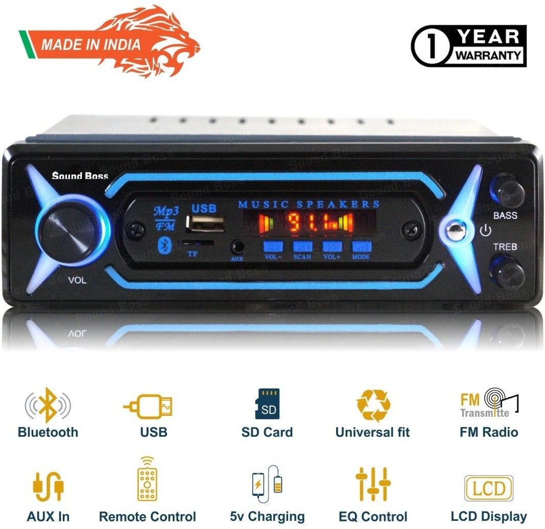 SB-2032 BLUETOOTH/USB/SD/AUX/FM/MP3 Car Stereo-image-41