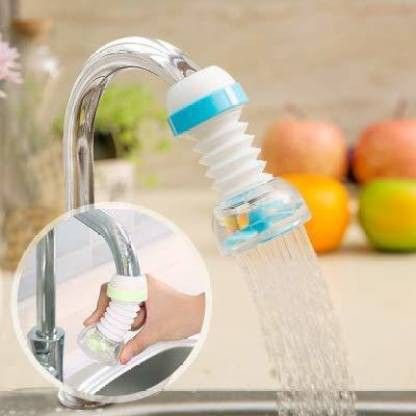 WATER FAUCET Flexible Water Saving Kitchen Tap 360 Degree Home Rotatable Faucet Aerator Extender Nozzel Health Faucet Faucet Shower Rise-image-44