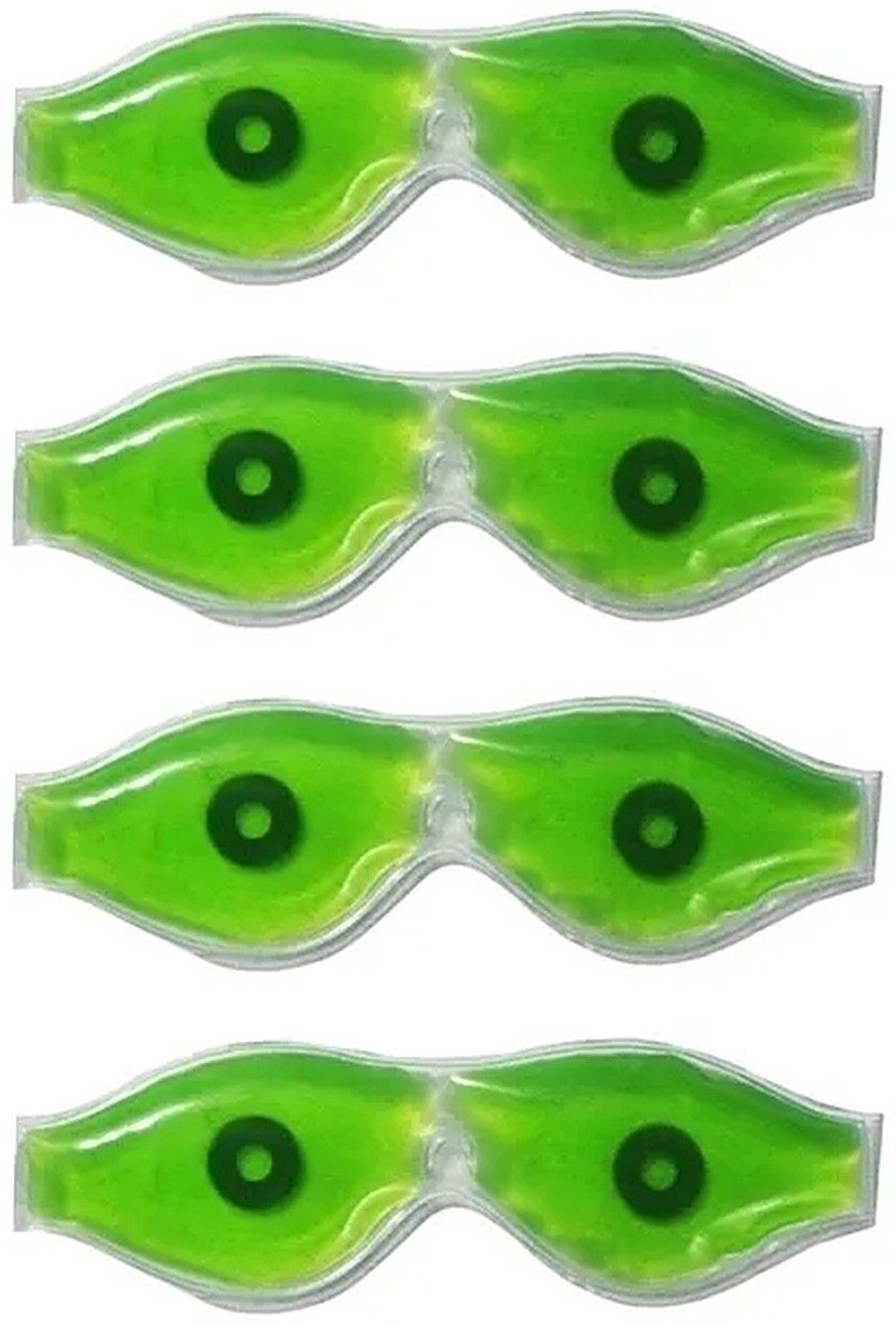Aloe Vera Based Magnetic Eye Cool Mask With Cooling Gel for Relaxing Eyes and Stress Pack of 4-image-5