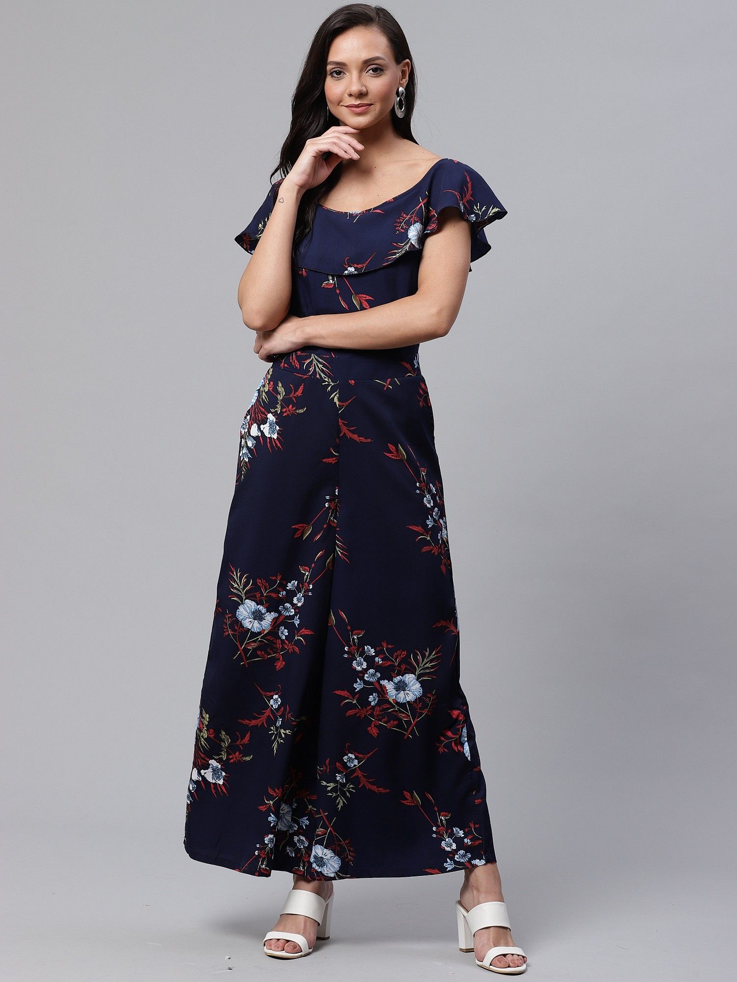deewa Floral Print Women Jumpsuit-picture-10