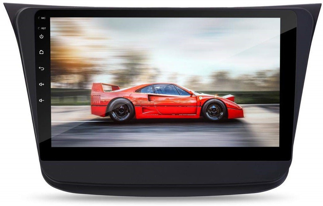 sound boss Androidify 3rd Generation 9" Inch Android 9.1(1GB/16GB) For Wagon R 2019 LM Android Car Stereo (Double Din) Car Stereo image 1