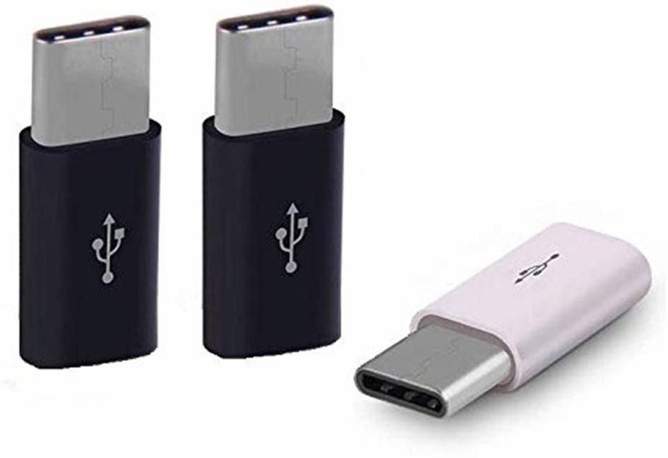SYGA USB Type C Adapter, Micro USB to USB C Adapter, Data Syncing and Charging Adapter USB Adapter