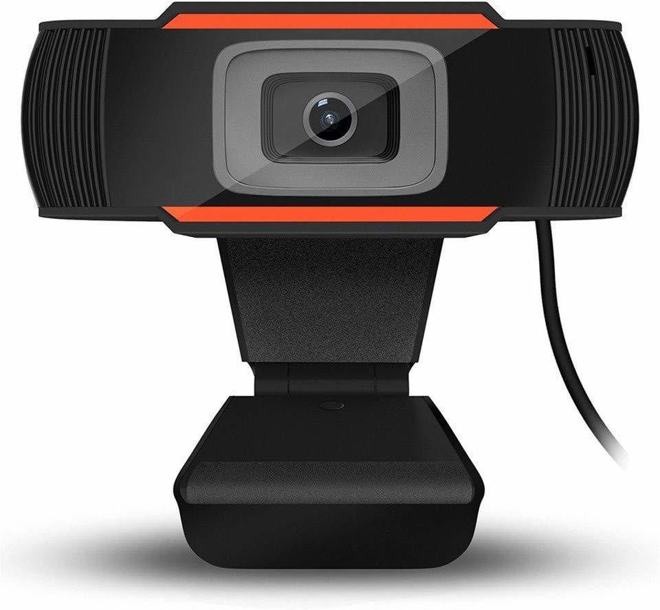 Vinayakart PC WEB CAMERA Webcam (Black, Orange) with Microphone for PC Laptop & Desktop, Plug and Play 1 HD Webcam with Built-In Microphone with Night Vision USB Connectivity-image-41