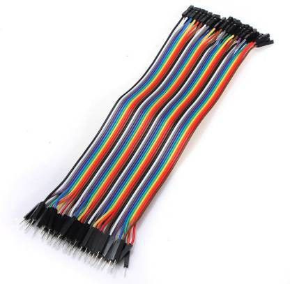 gobagee Male To Female Jumper Wire Bundle 20cm (40pcs) (Multicolor) Electronic Components Electronic Hobby Kit-picture-15