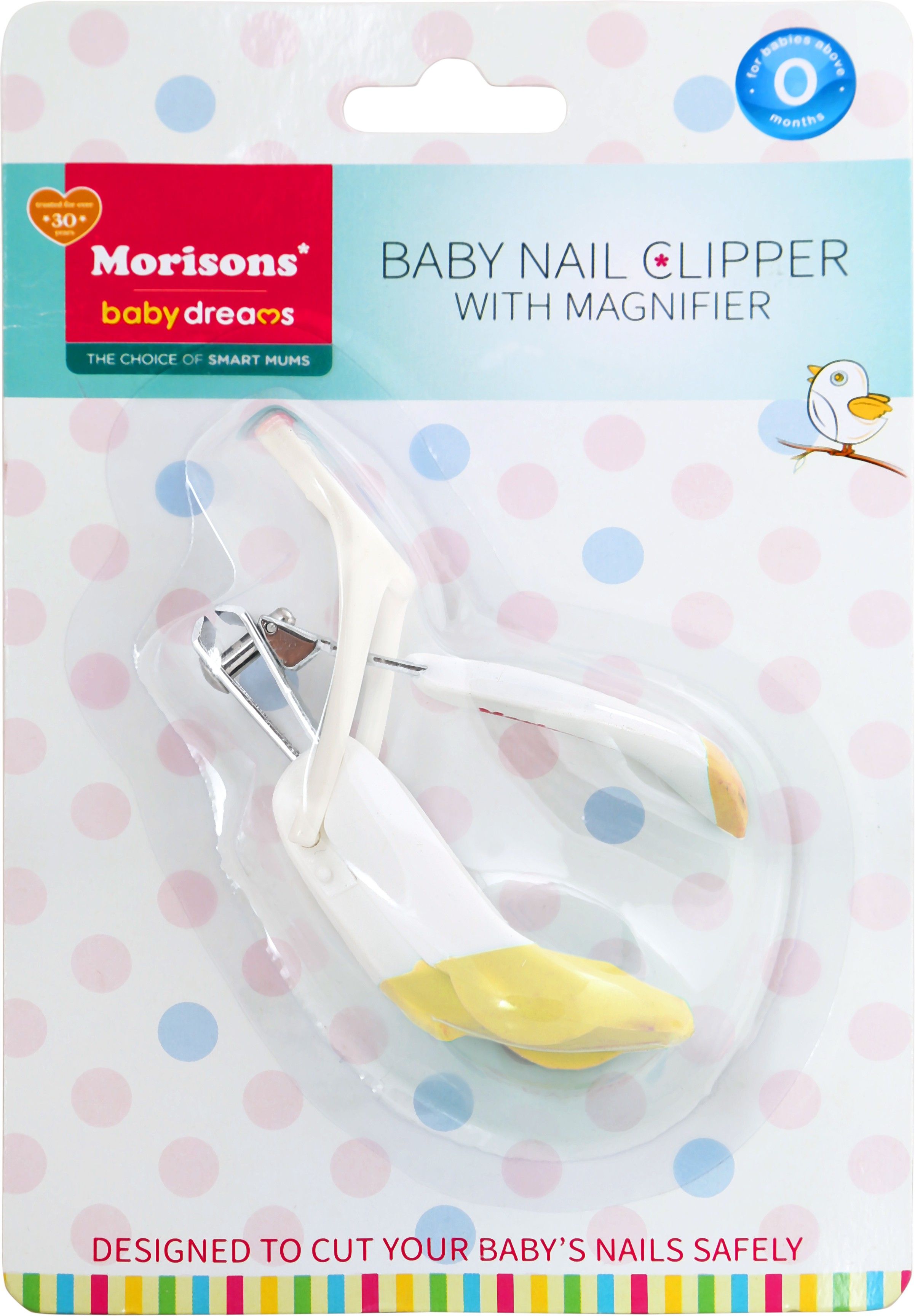 Nail Clipper With Magnifier - Yellow