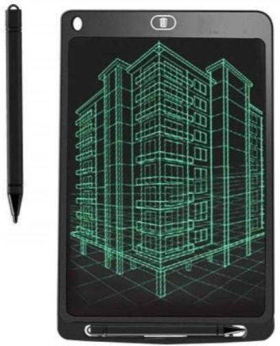 sacro TJS_588T mi 8.5 inch LCD Writing Board Tablet of Environmental Protection and Drawing Board, Notepad for Kids, LCD Draft Pad Smart eWriter for Home, School and Office image 1