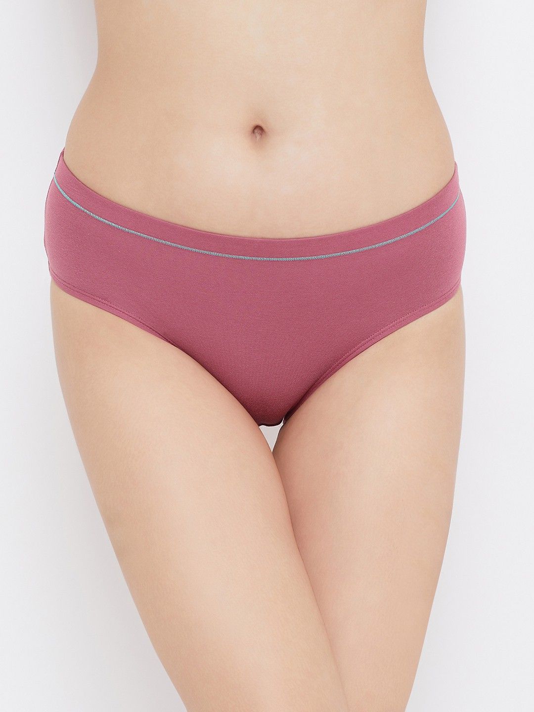 clovia Women Hipster Pink Panty-picture-31