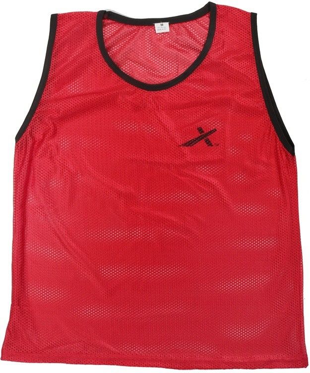 VX-BIBS-RED-L Large Football Bib-image-3