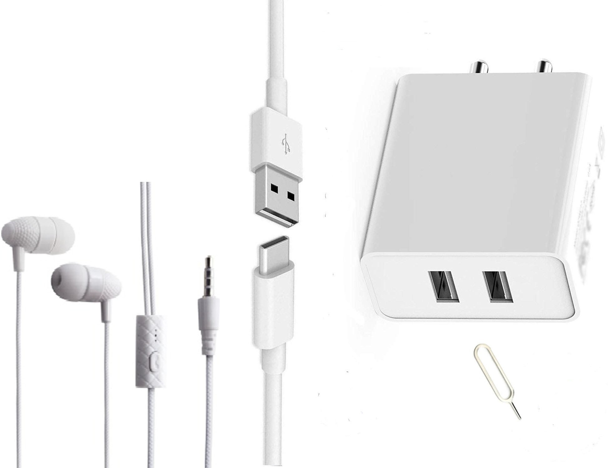 badger Wall Charger Accessory Combo for Xiaomi Redmi Note 9 Pro, Redmi Note 8, Redmi Note 8 pro Redmi Note 7 Pro, Redmi Note 7S, Redmi Note 7, Redmi 8A, Mi A3, Mi A2, Mi A1, Mi Max 2 18 Watt Fast Charger Original Adapter Like Wall Charger, Mobile Power Adapter, Fast Charger, Android Smartphone Charger,High Speed Travel Charger With 1 Meter TYPE- C USB Cable Data Cable image 1