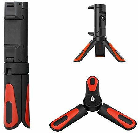 Stela Foldable Portable 360° Rotating Mini Tripod Stand with Universal Mount for DSLR Camera and Mobile Phone Tripod Tripod image 1