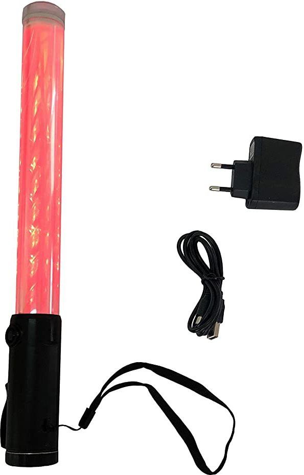 Rechargeable Outdoor Safety Traffic Signal Warning Light Stick Baton for Parking Guides And Multipurpose Emergency Sign-image-48