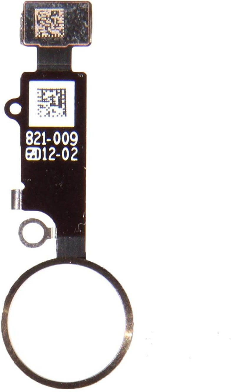 Shockware Home Button Sensor Menu Button Flex Cable Kit (Without Touch ID) _15 Apple iPhone 7 Gold Fingerprint Sensor Flex cable image 1