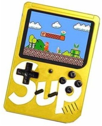 TECHNUV SUP GAME 400 in 1 Retro Game Box Console Handheld Video Game box with TV output Mario 8 GB with Mario/Super Mario/DR Mario/Contra/Turtles and other 400 Games 2 GB with contra, mario, turtle with USB RECHARGER 2 GB with Mario/Super Mario/DR Mario/Contra/Turtles