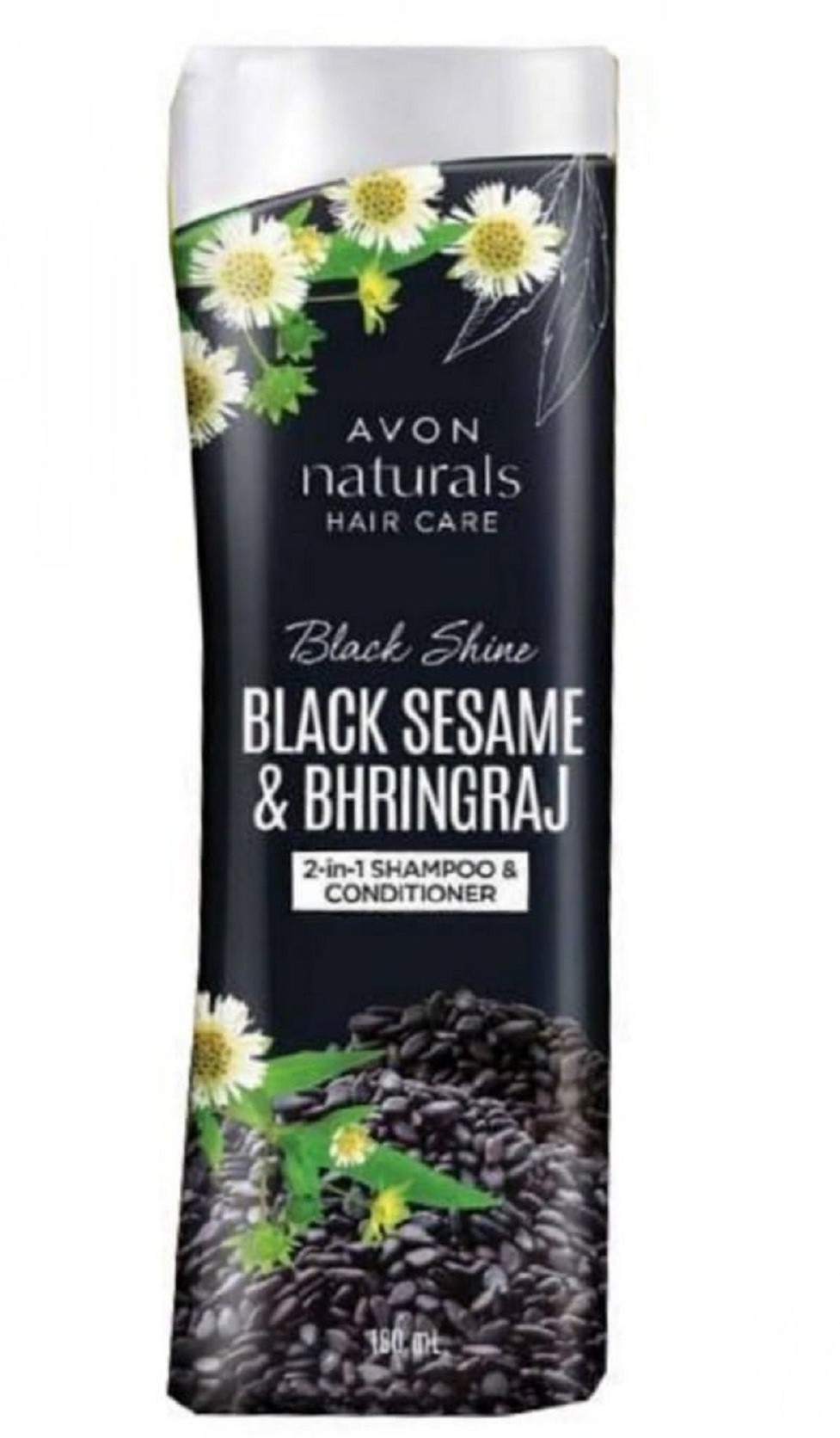 Avon Natural Black Shine Bhringraj 2 in 1 Shampoo & Conditioner