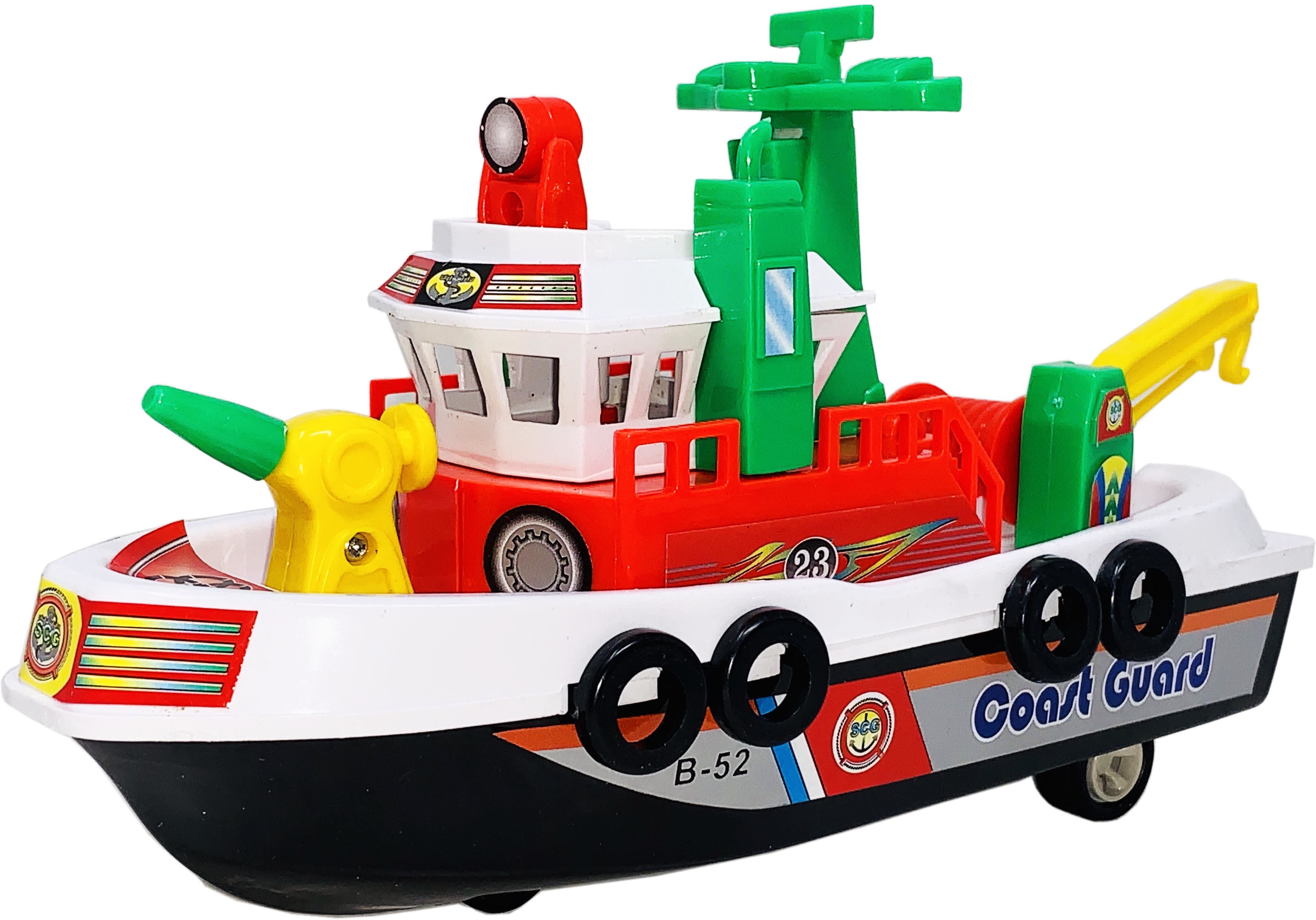 Small Size Made Of Plastic Pull Back & Go Wheels City Harbor Boat Scale Model Toy | Toys Boats For kids | Use As Showpiece | Toy Boats For Boys | Safe Quality Toys For Children-image-23