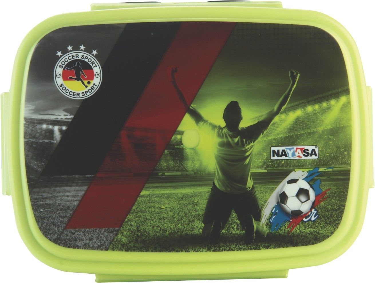 nayasa Nutri Kids Deluxe Insulated Lunch Box with S/S Inner & S/S Container 2 Containers Plastic School Lunch Box-picture-21