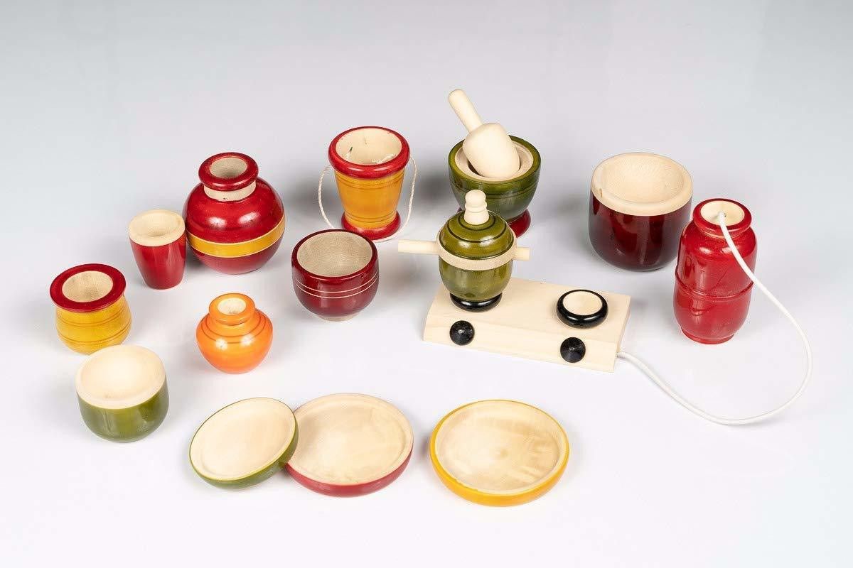 Kitchen Set Premium, Wooden Modern Kitchen Set Toys-image-40