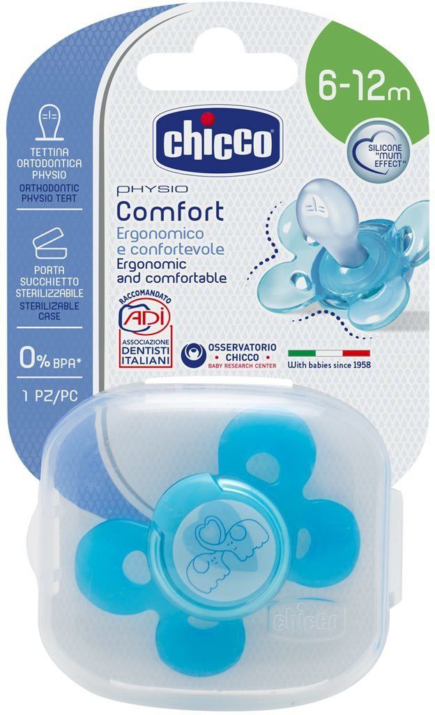 Soother Ph.Comfort Blue Sil 6-12M 1Pc C Soother-image-22